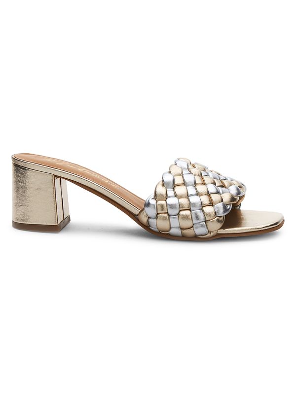 Matisse Gigi Two Tone Woven Leather Sandals